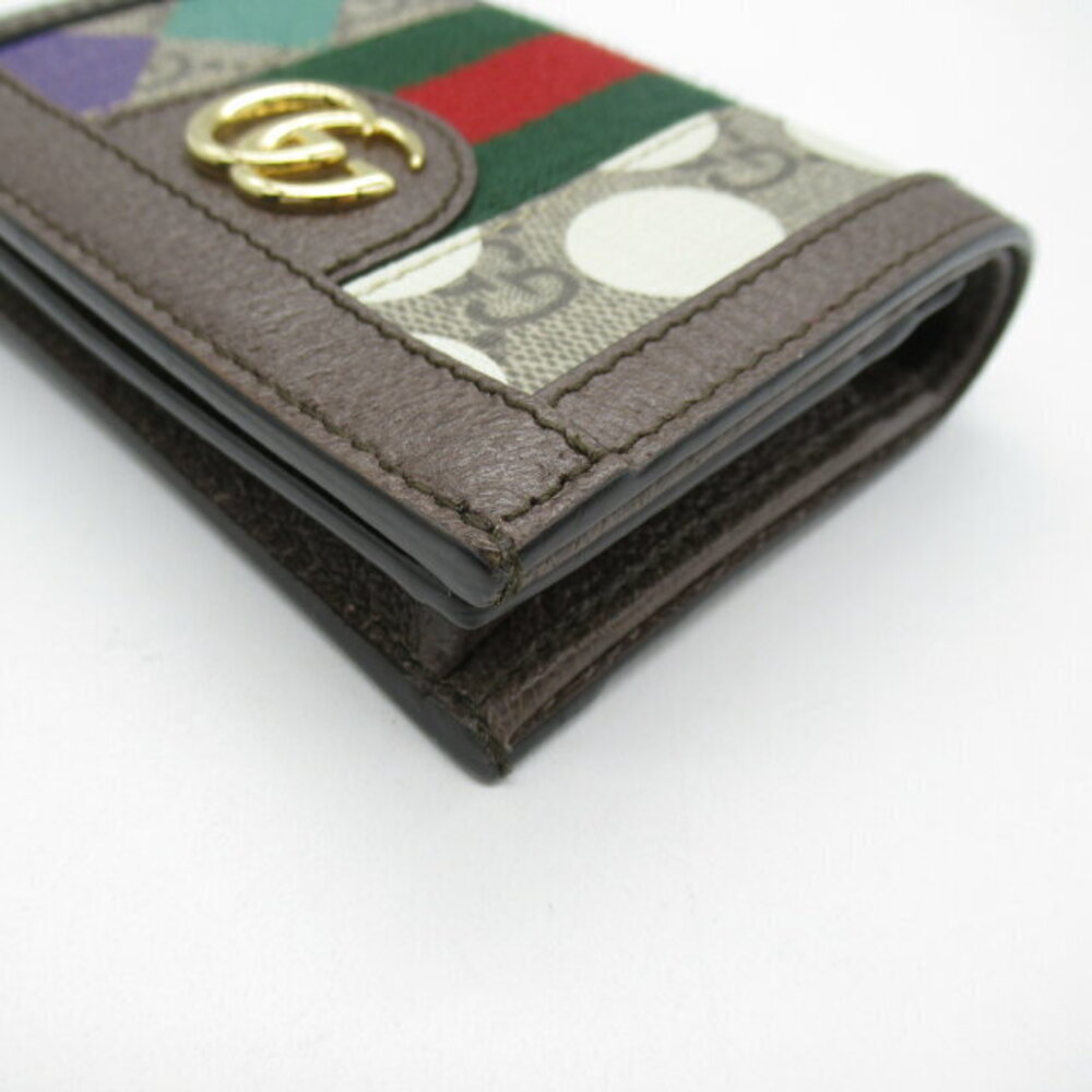 Gucci bifold wallet leather canvas multicolor - Picture 8 of 8